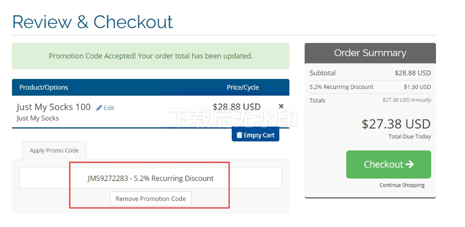 2026 年 Just My Socks 优惠码汇总 / Promo Code